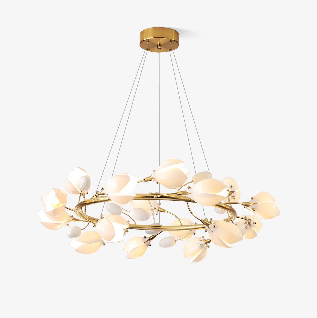Uvess Premium Elegance Kronleuchter aus Keramik