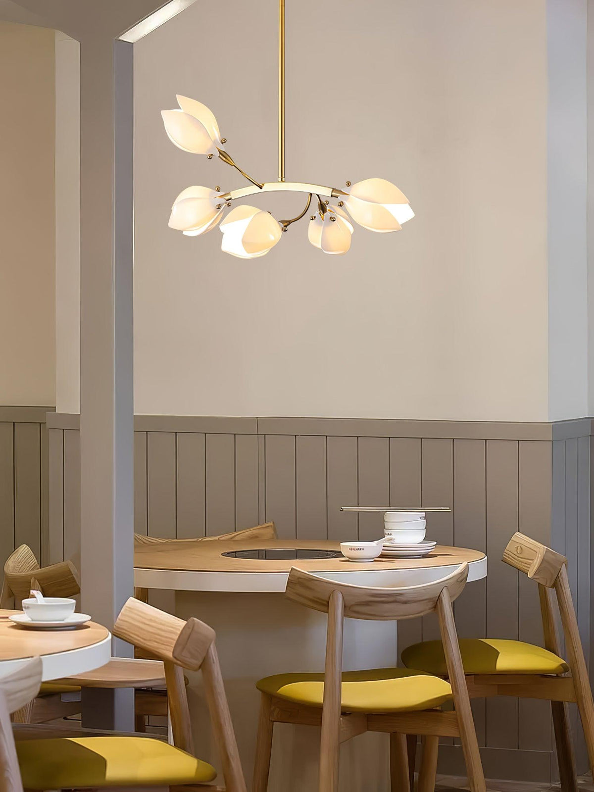 Uvess Premium Elegance Kronleuchter aus Keramik