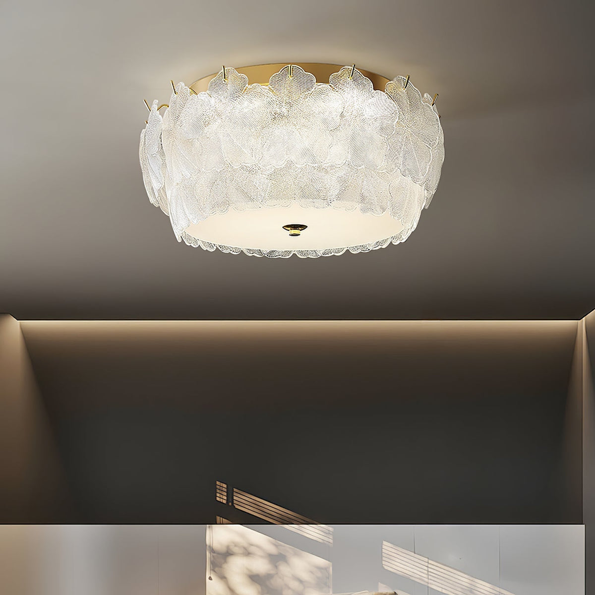 Otharis Blossom Cluster-Glas-Deckenleuchte
