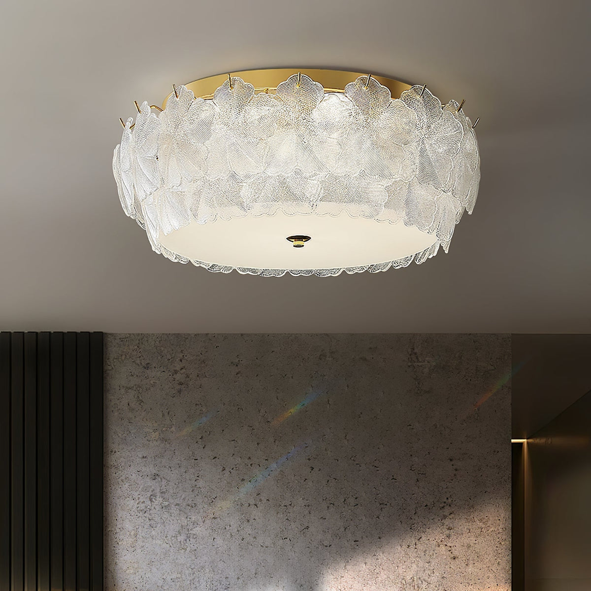 Otharis Blossom Cluster-Glas-Deckenleuchte
