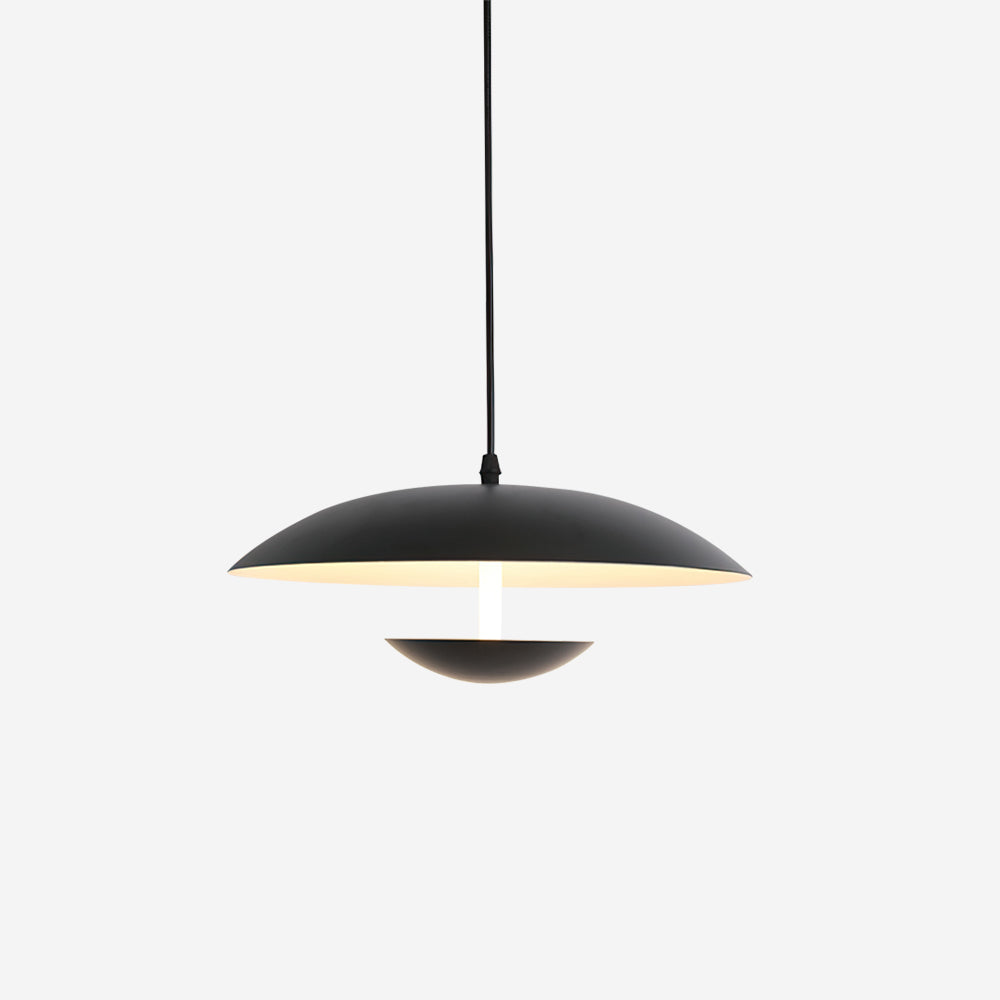 Veliina Pendelleuchte Schwarz Minimalistisch