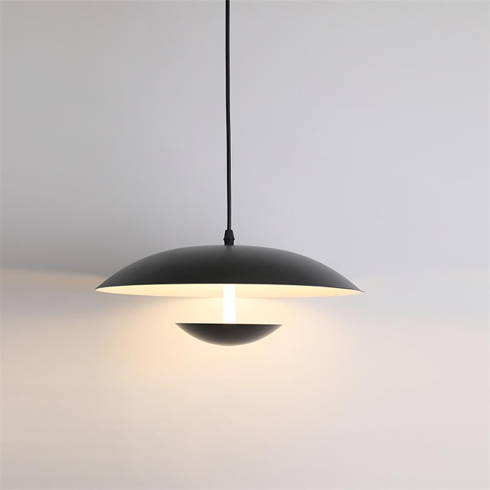 Veliina Pendelleuchte Schwarz Minimalistisch