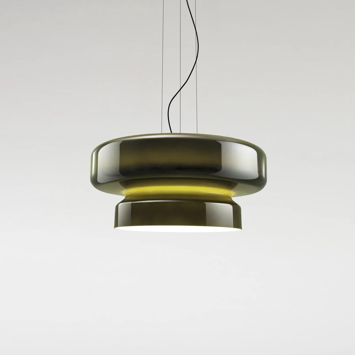 Zerithce Pendelleuchte aus Glas, modern minimalistisch für Wohnzimmer | Cielum