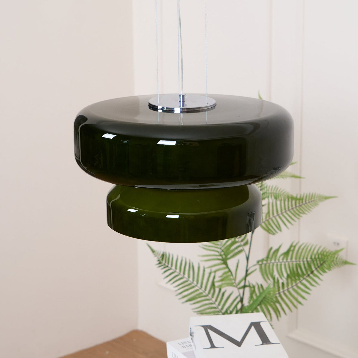 Zerithce Pendelleuchte aus Glas, modern minimalistisch für Wohnzimmer | Cielum