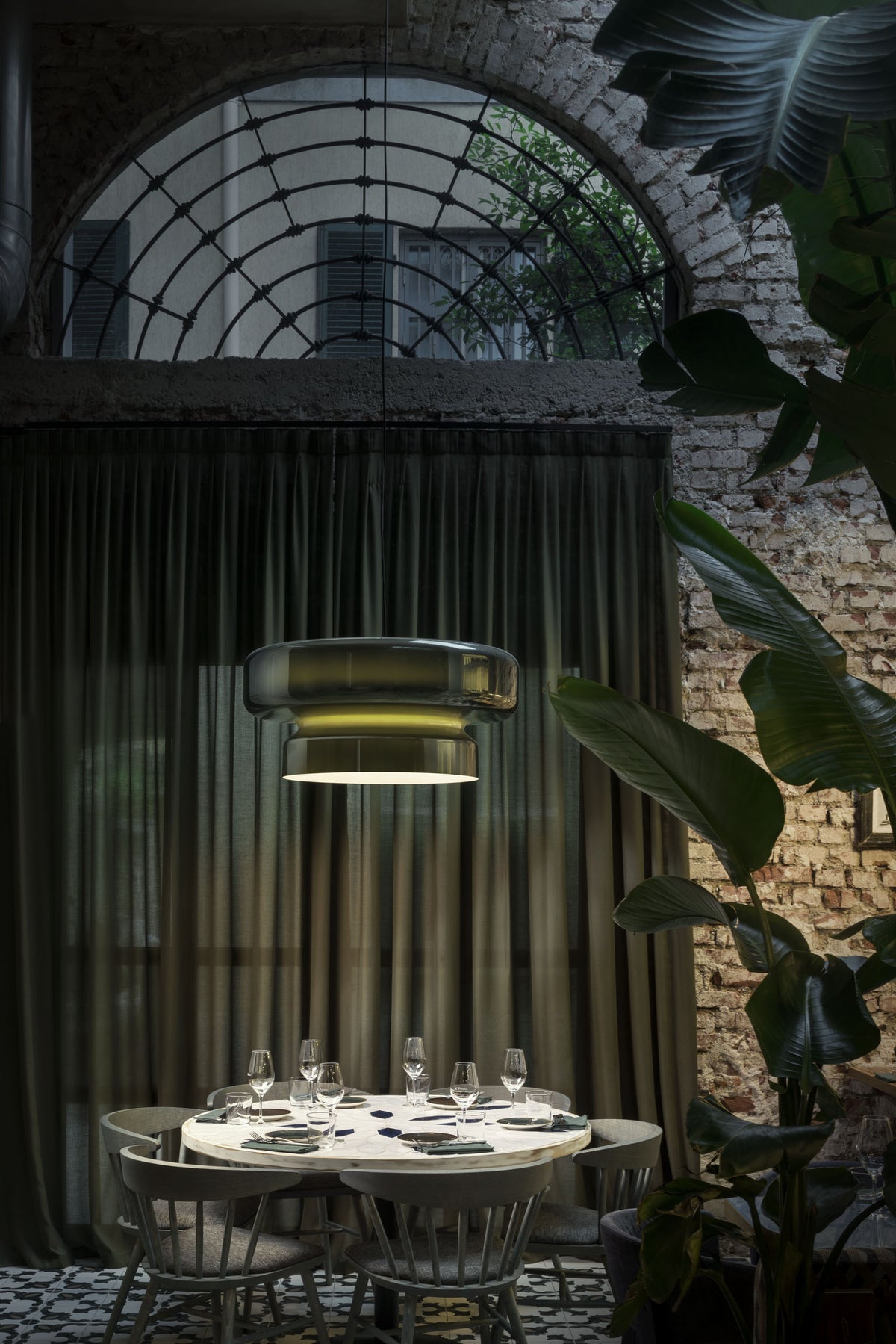 Zerithce Pendelleuchte aus Glas, modern minimalistisch für Wohnzimmer | Cielum
