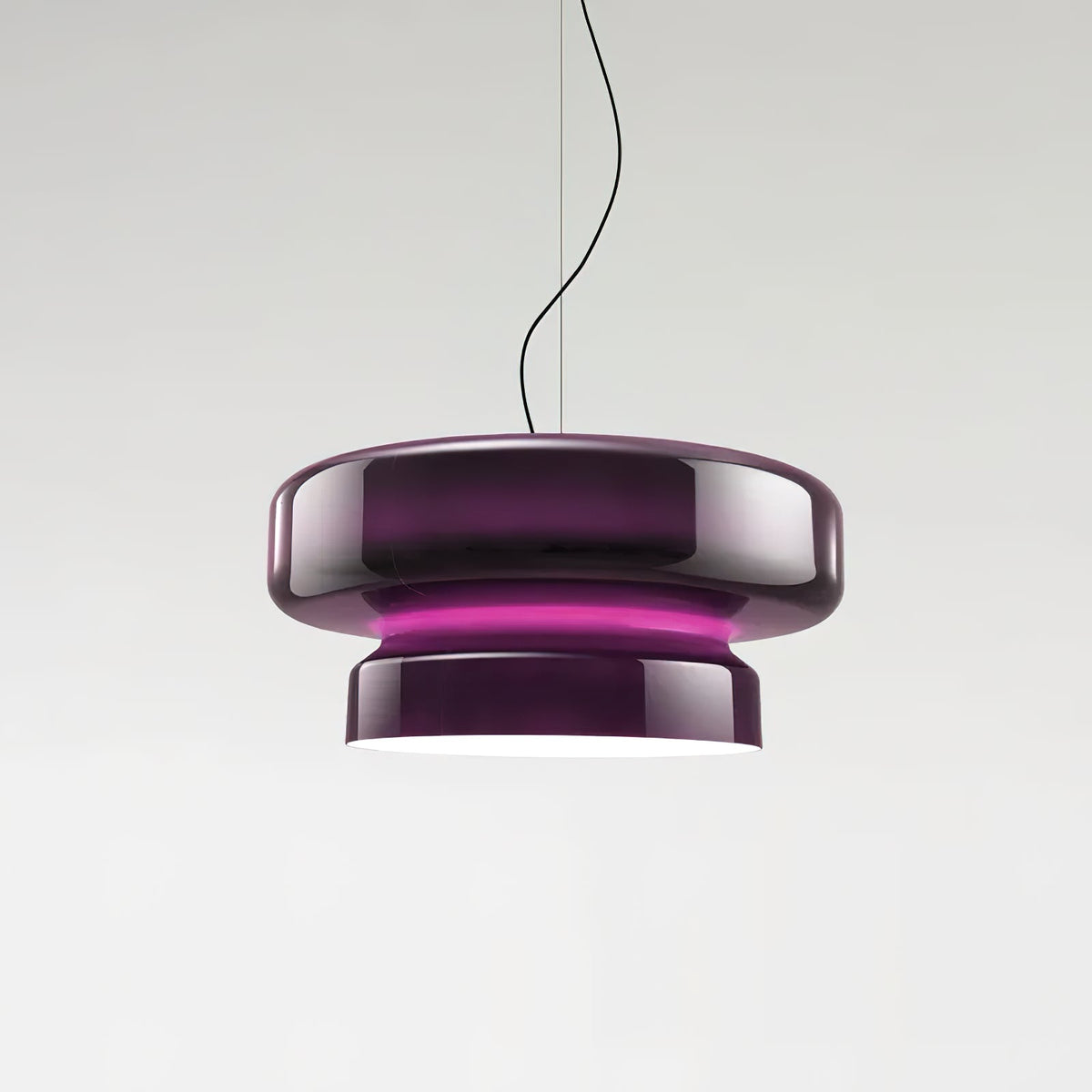 Zerithce Pendelleuchte aus Glas, modern minimalistisch für Wohnzimmer | Cielum