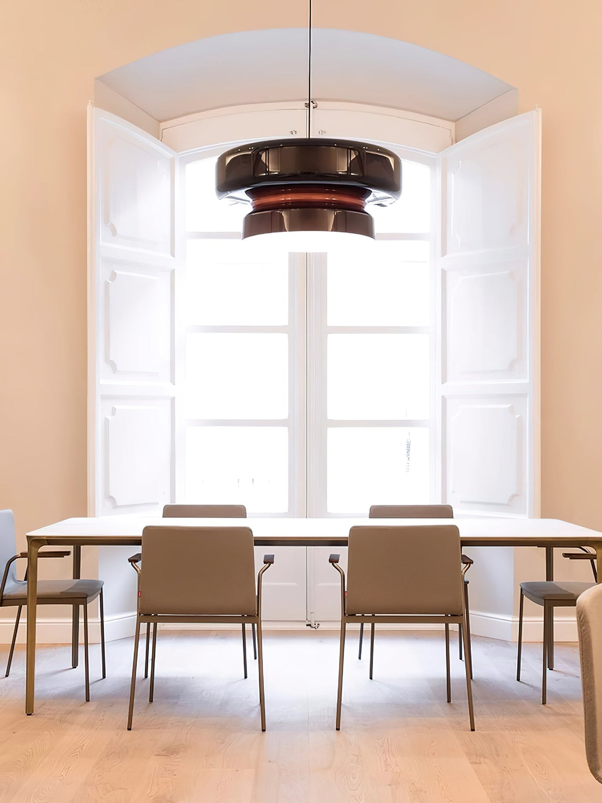 Zerithce Pendelleuchte aus Glas, modern minimalistisch für Wohnzimmer | Cielum