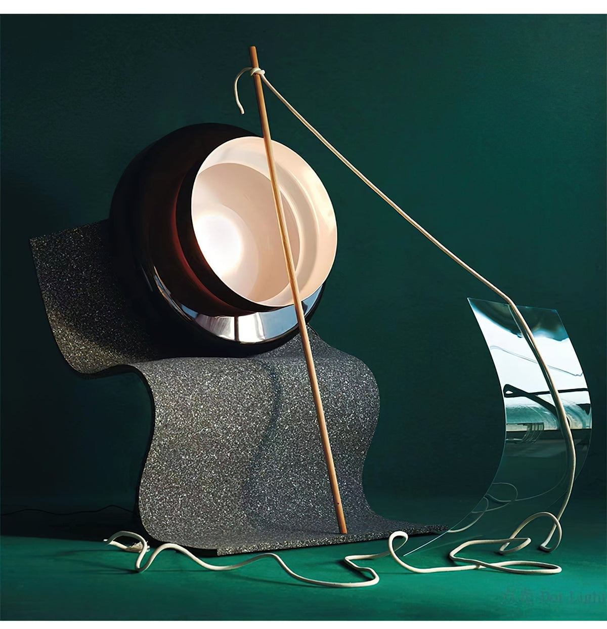 Zerithce Pendelleuchte aus Glas, modern minimalistisch für Wohnzimmer | Cielum