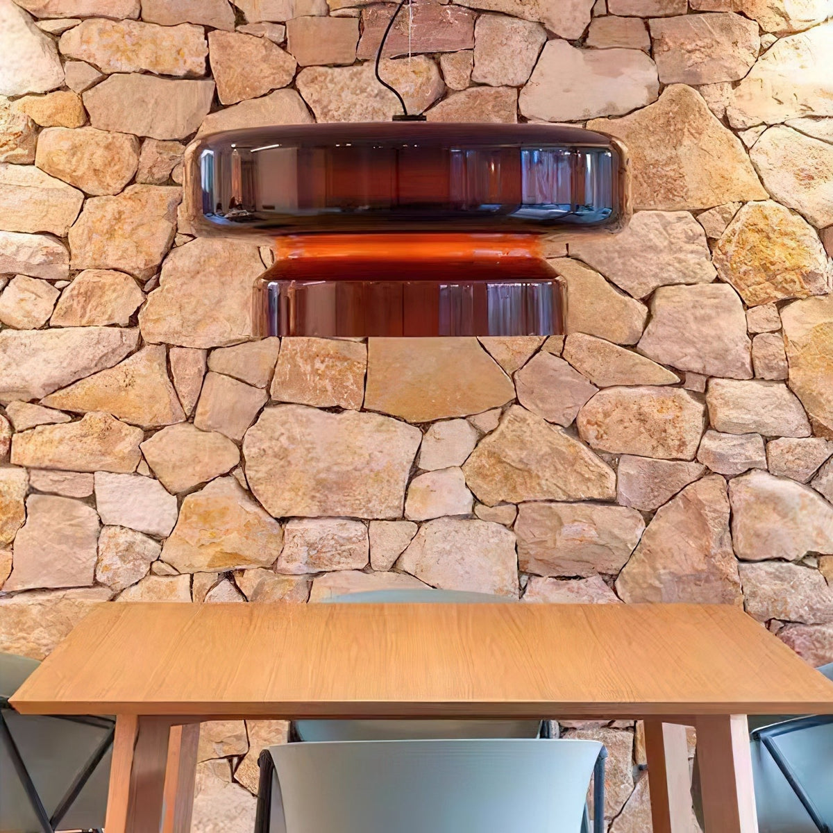 Zerithce Pendelleuchte aus Glas, modern minimalistisch für Wohnzimmer | Cielum