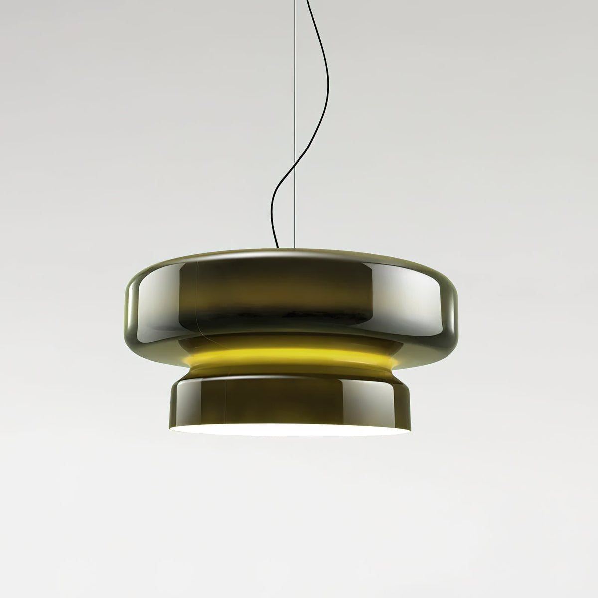 Zerithce Pendelleuchte aus Glas, modern minimalistisch für Wohnzimmer | Cielum