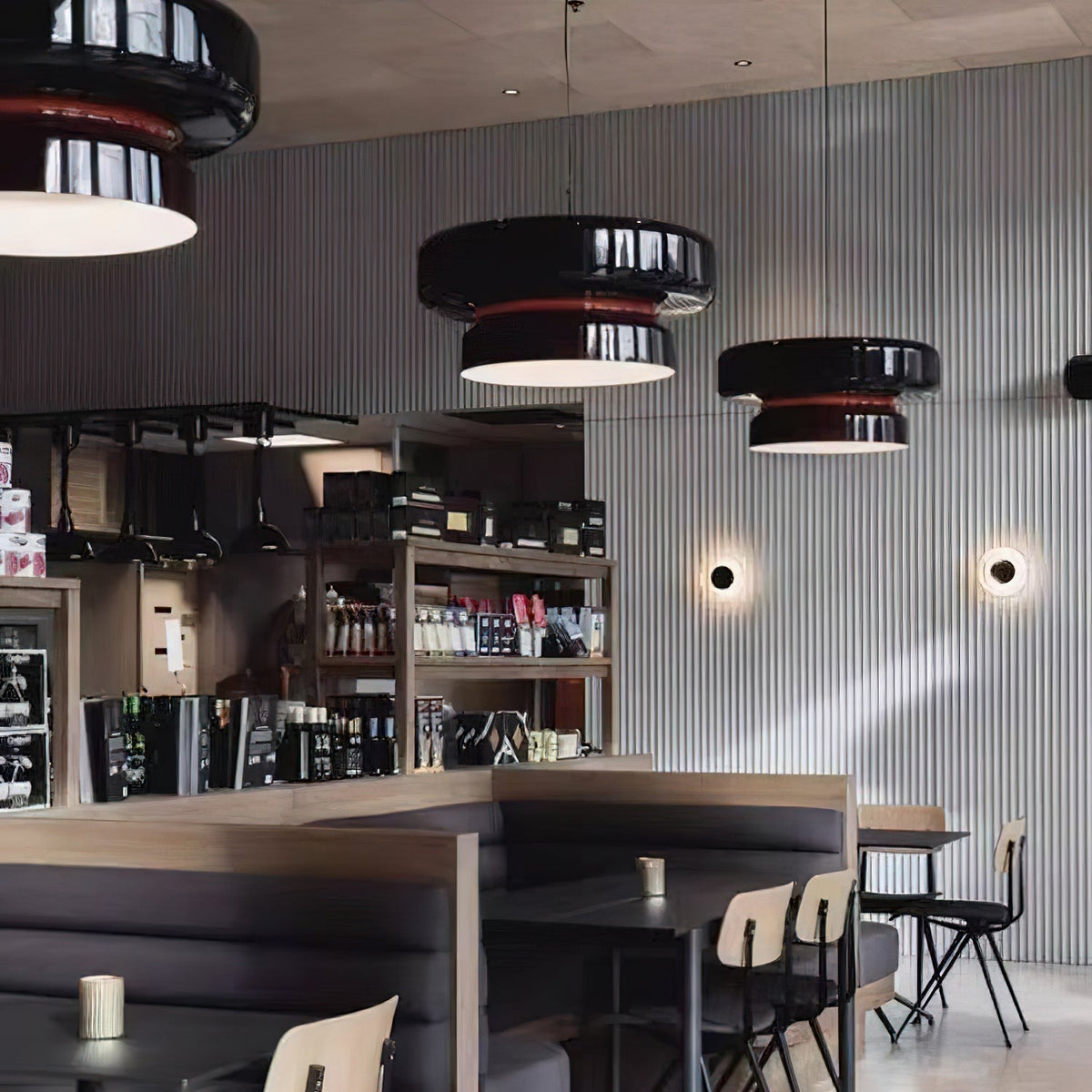 Zerithce Pendelleuchte aus Glas, modern minimalistisch für Wohnzimmer | Cielum