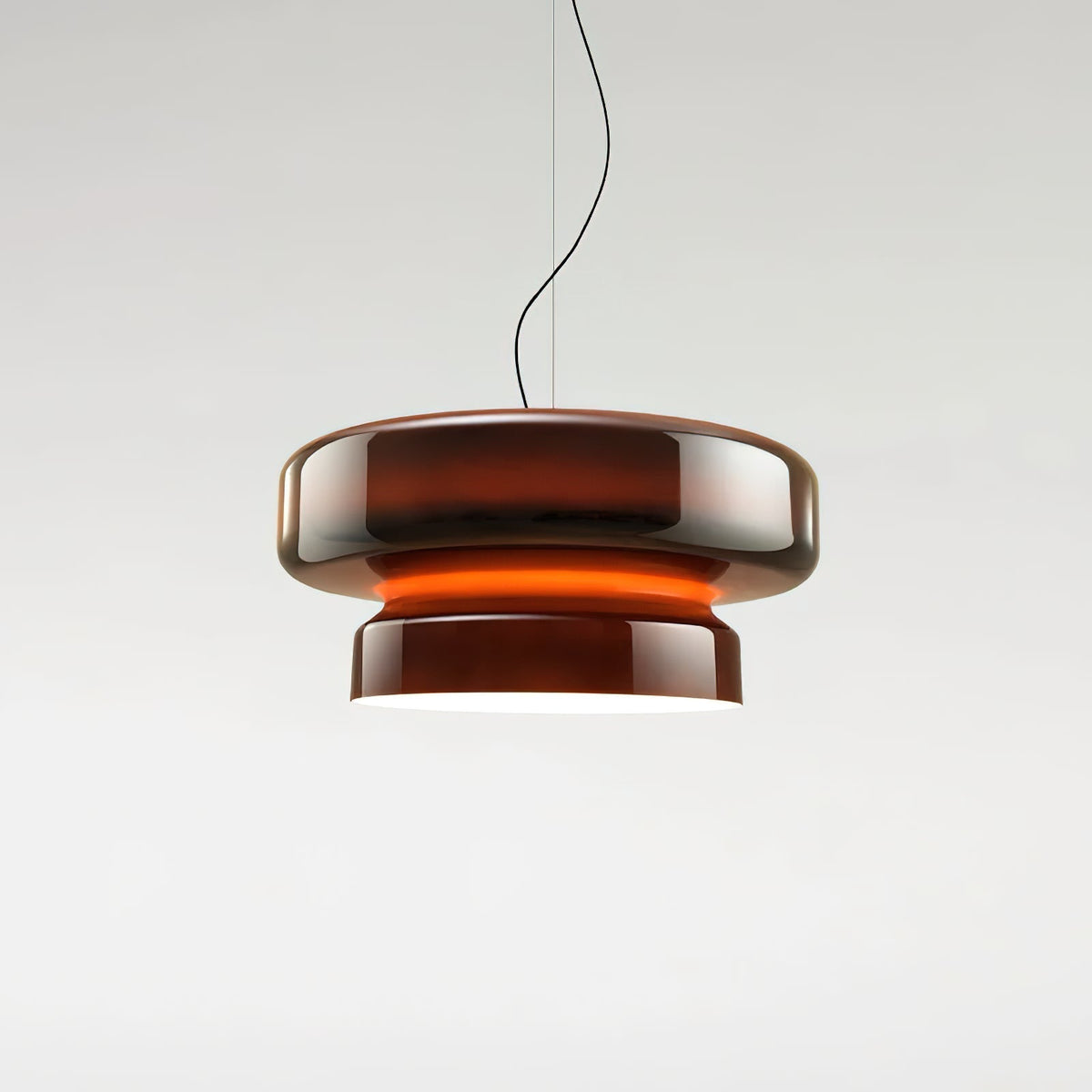 Zerithce Pendelleuchte aus Glas, modern minimalistisch für Wohnzimmer | Cielum