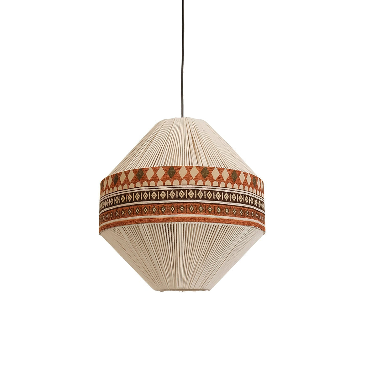 Calyce Pendelleuchte aus Stoff Cozy