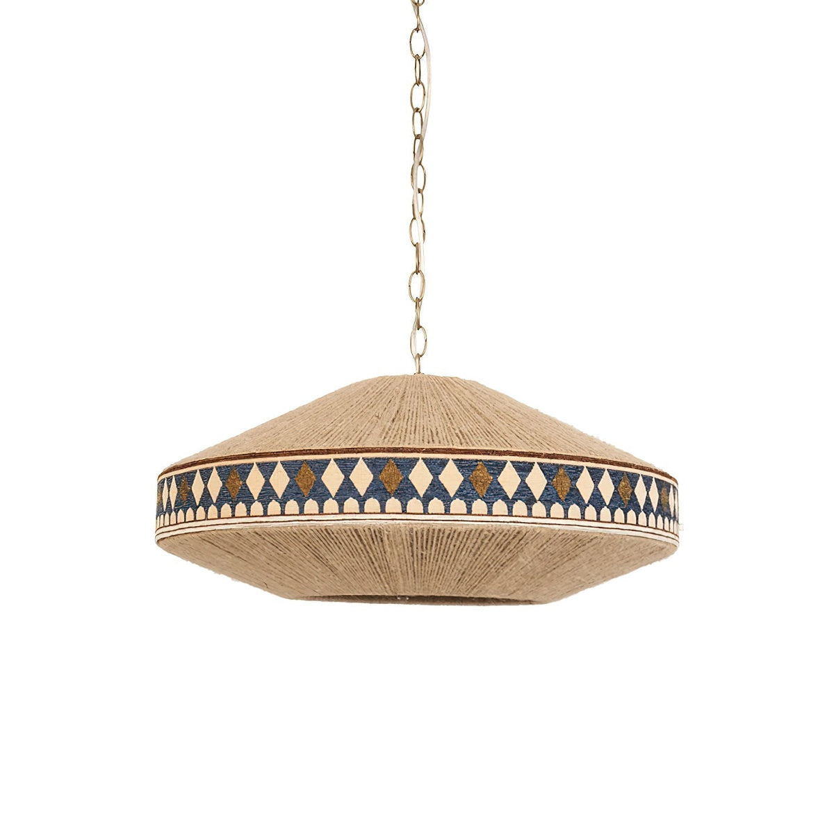 Calyce Pendelleuchte aus Stoff Cozy