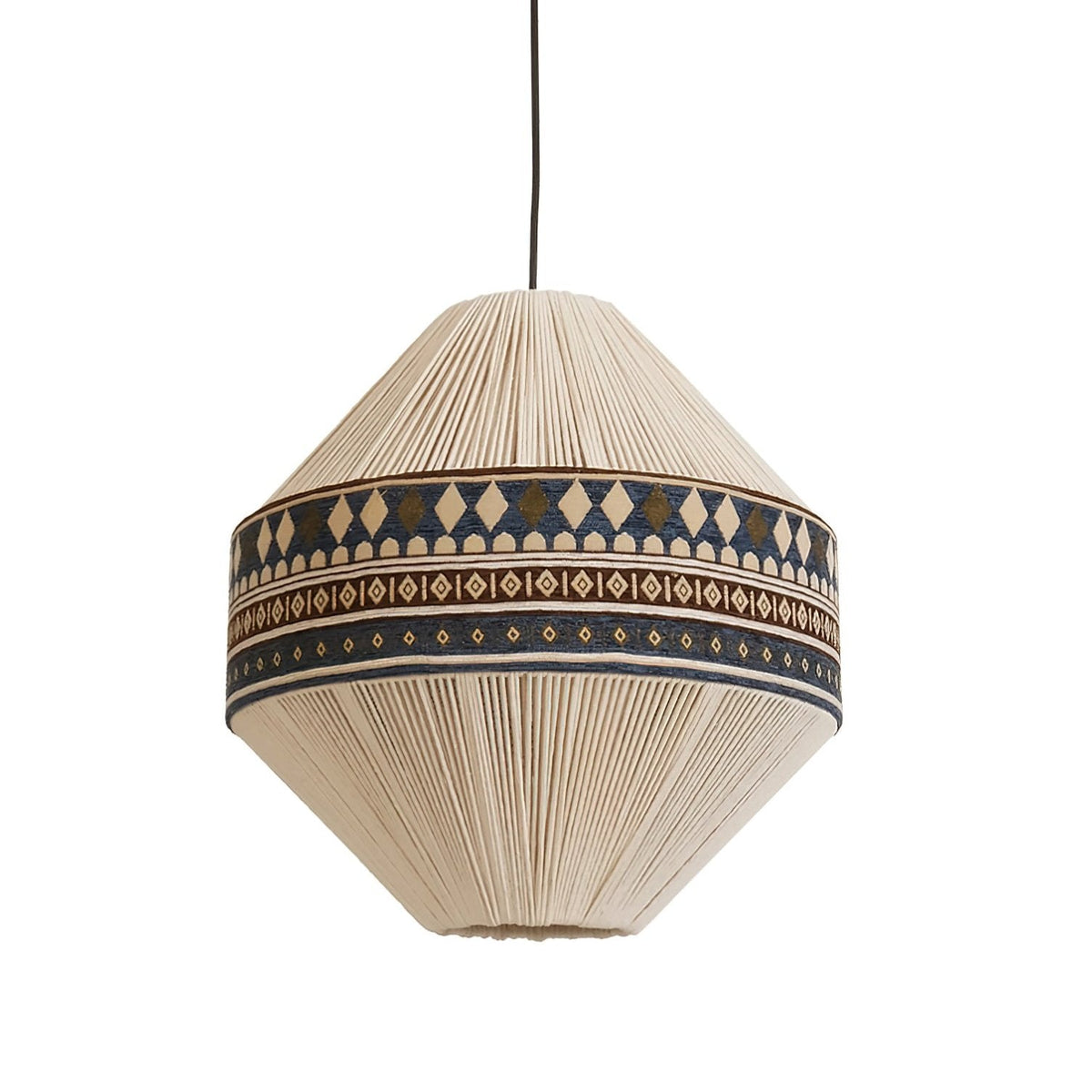 Calyce Pendelleuchte aus Stoff Cozy