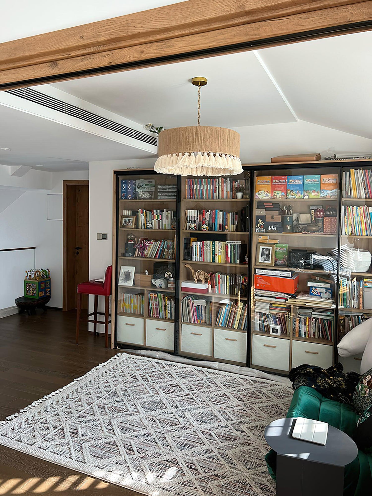 Serenenne Pendelleuchte Baumwolle Quasten Hanfseil für Wohnzimmer Schlafzimmer | Cielum