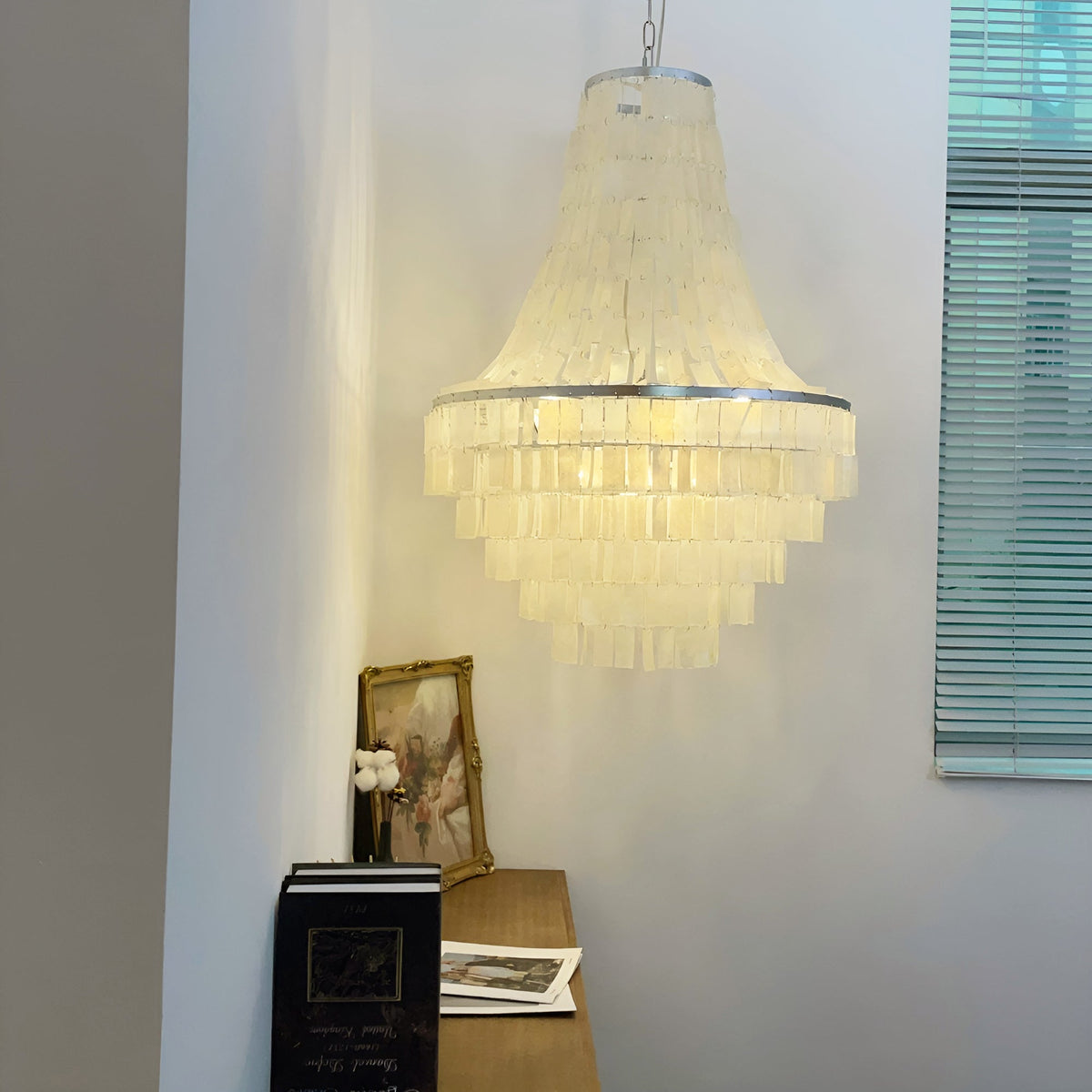 Naciira Kronleuchter Boho Schalen-Schichten