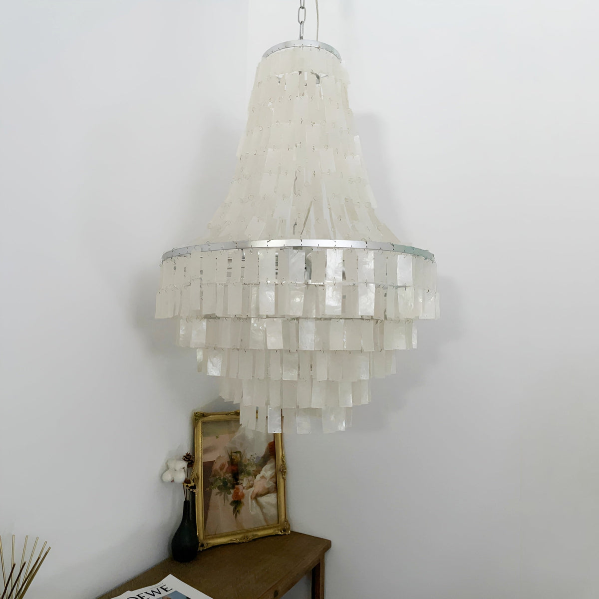 Naciira Kronleuchter Boho Schalen-Schichten