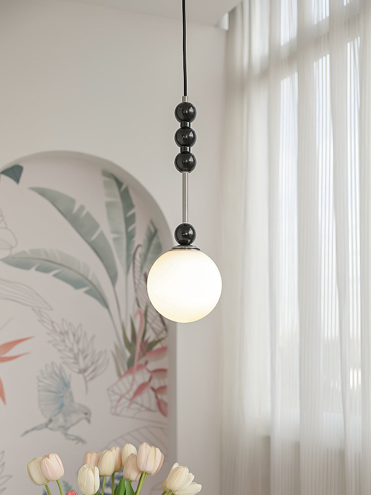 Miraleth Minimalistische Pendelleuchte aus Holz