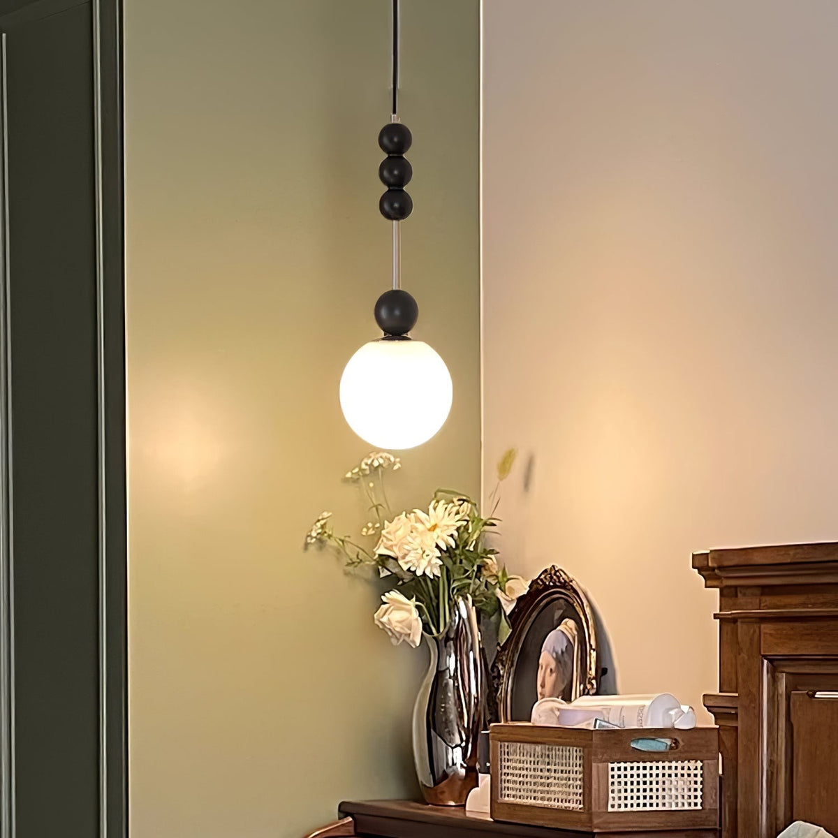 Miraleth Minimalistische Pendelleuchte aus Holz