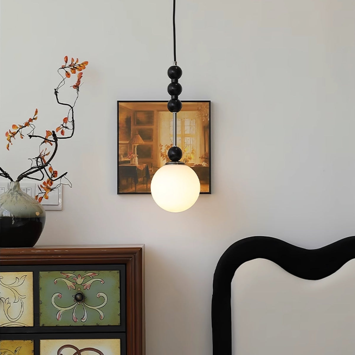 Miraleth Minimalistische Pendelleuchte aus Holz