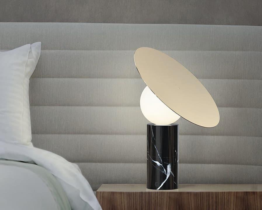 Dila Minimalistische Tischleuchte aus Marmor