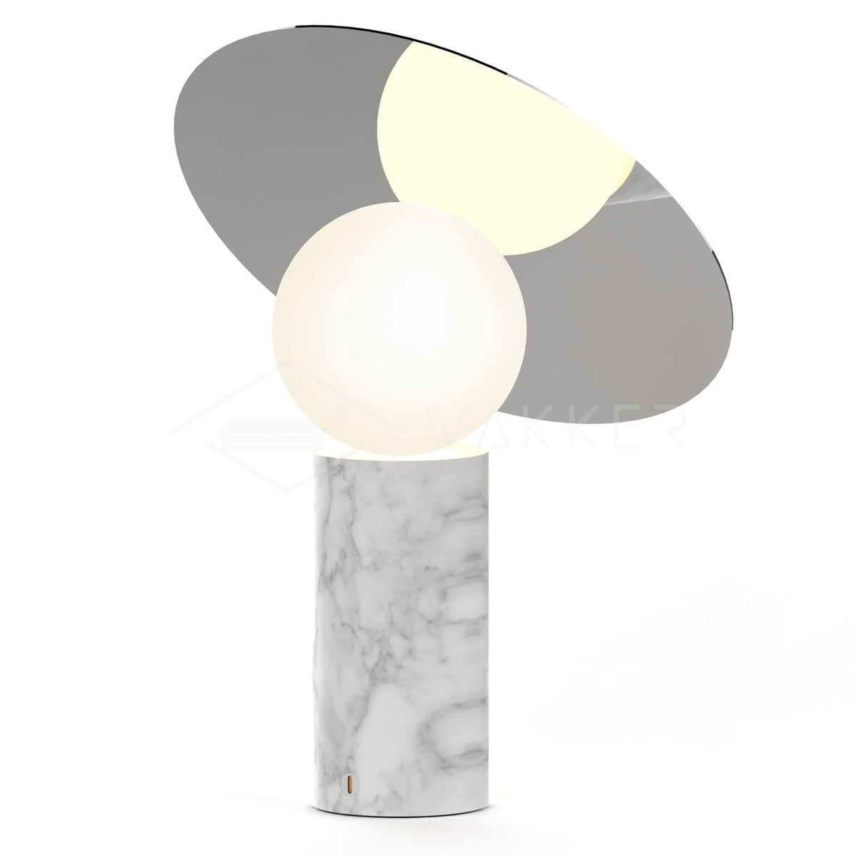 Dila Minimalistische Tischleuchte aus Marmor