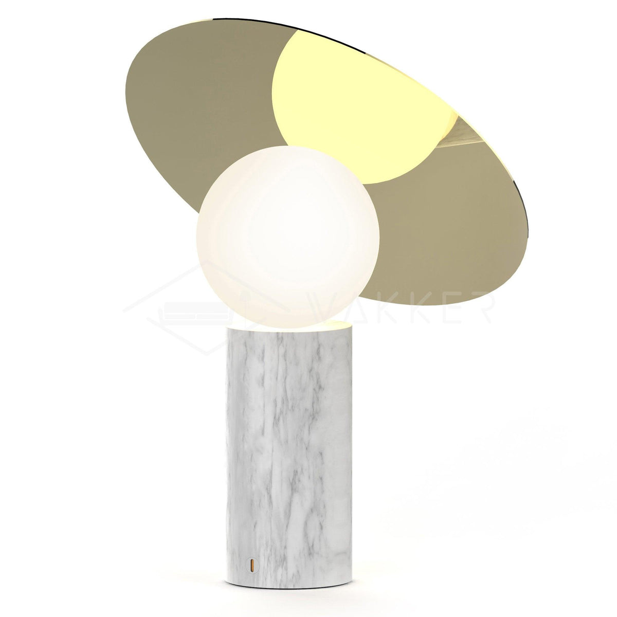 Dila Minimalistische Tischleuchte aus Marmor