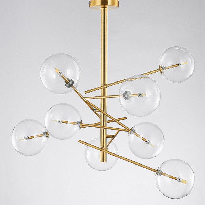 Aveno Kronleuchter LED Kristall transparent