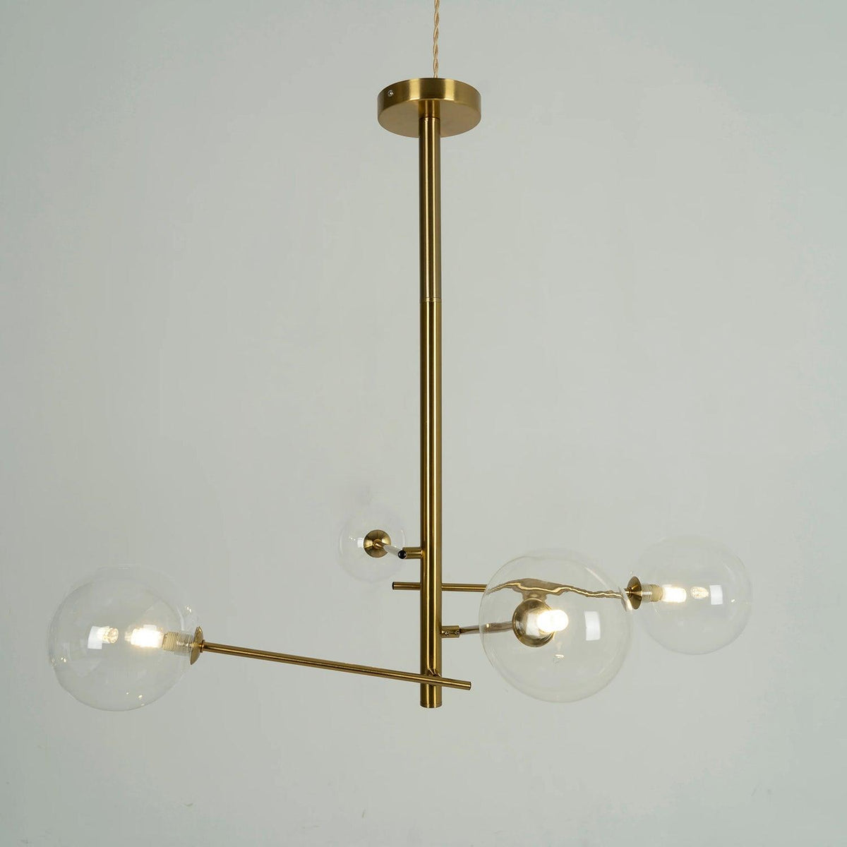 Aveno Kronleuchter LED Kristall transparent