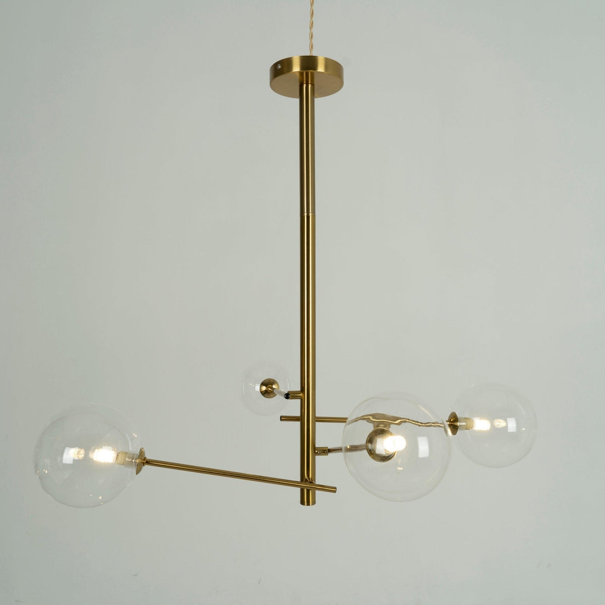 Aveno Kronleuchter LED Kristall transparent