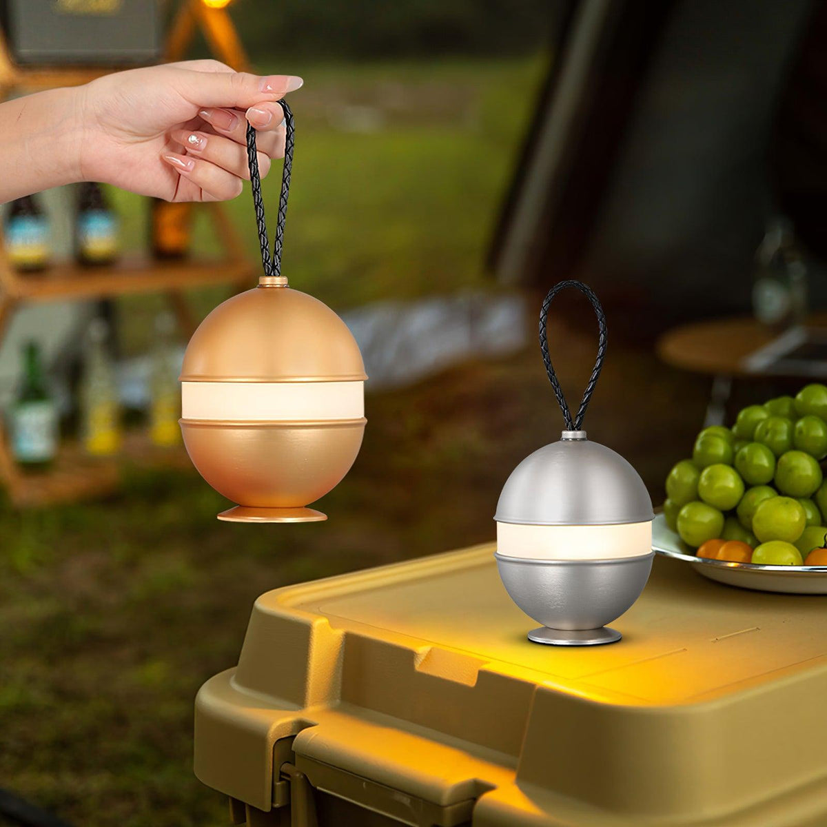 Orbitem Gold Aluminium Tischleuchte