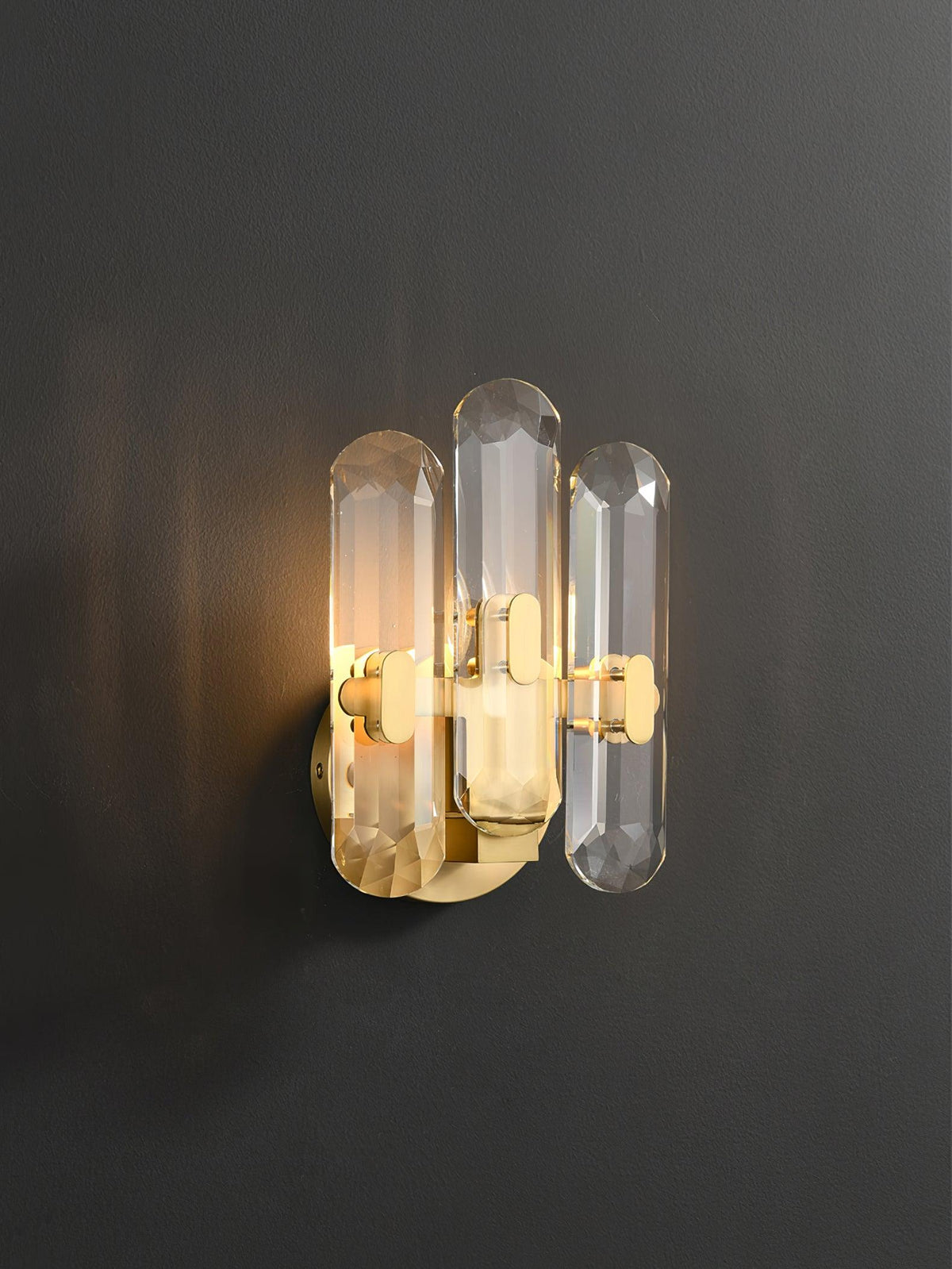 Gevon Postmodern Luxus-Wandleuchte aus Kristall