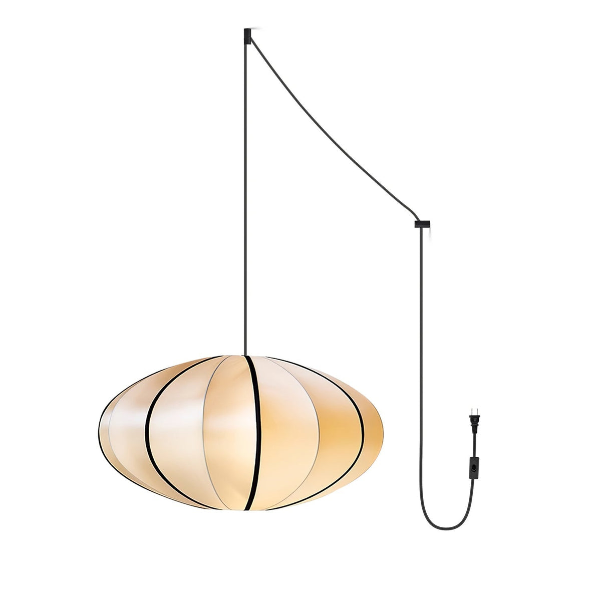 Inez Stoff futuristische Pendelleuchte