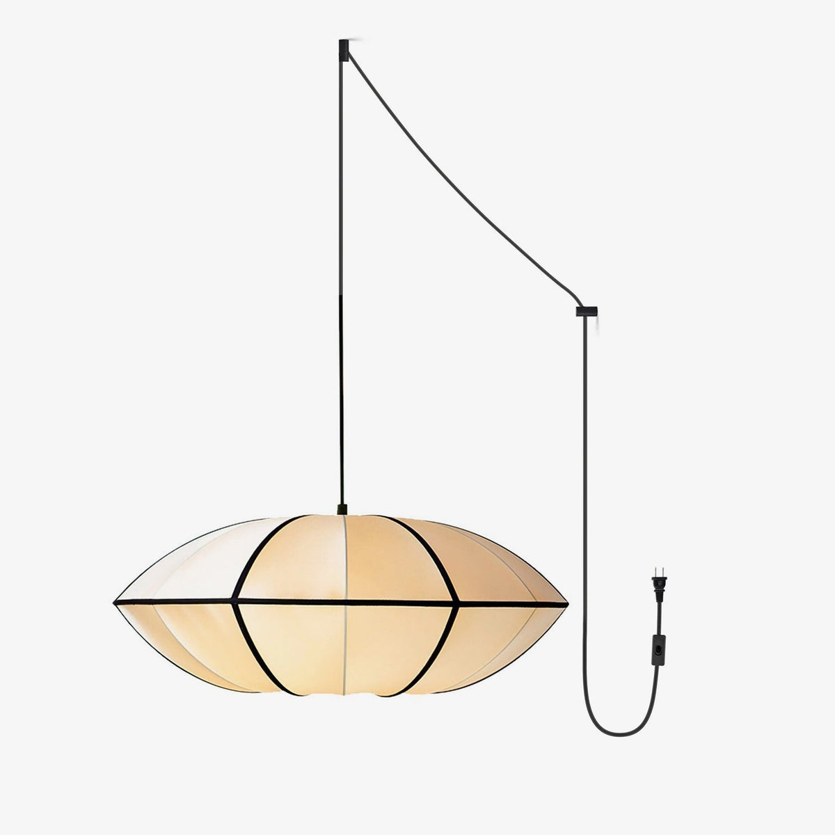 Inez Stoff futuristische Pendelleuchte