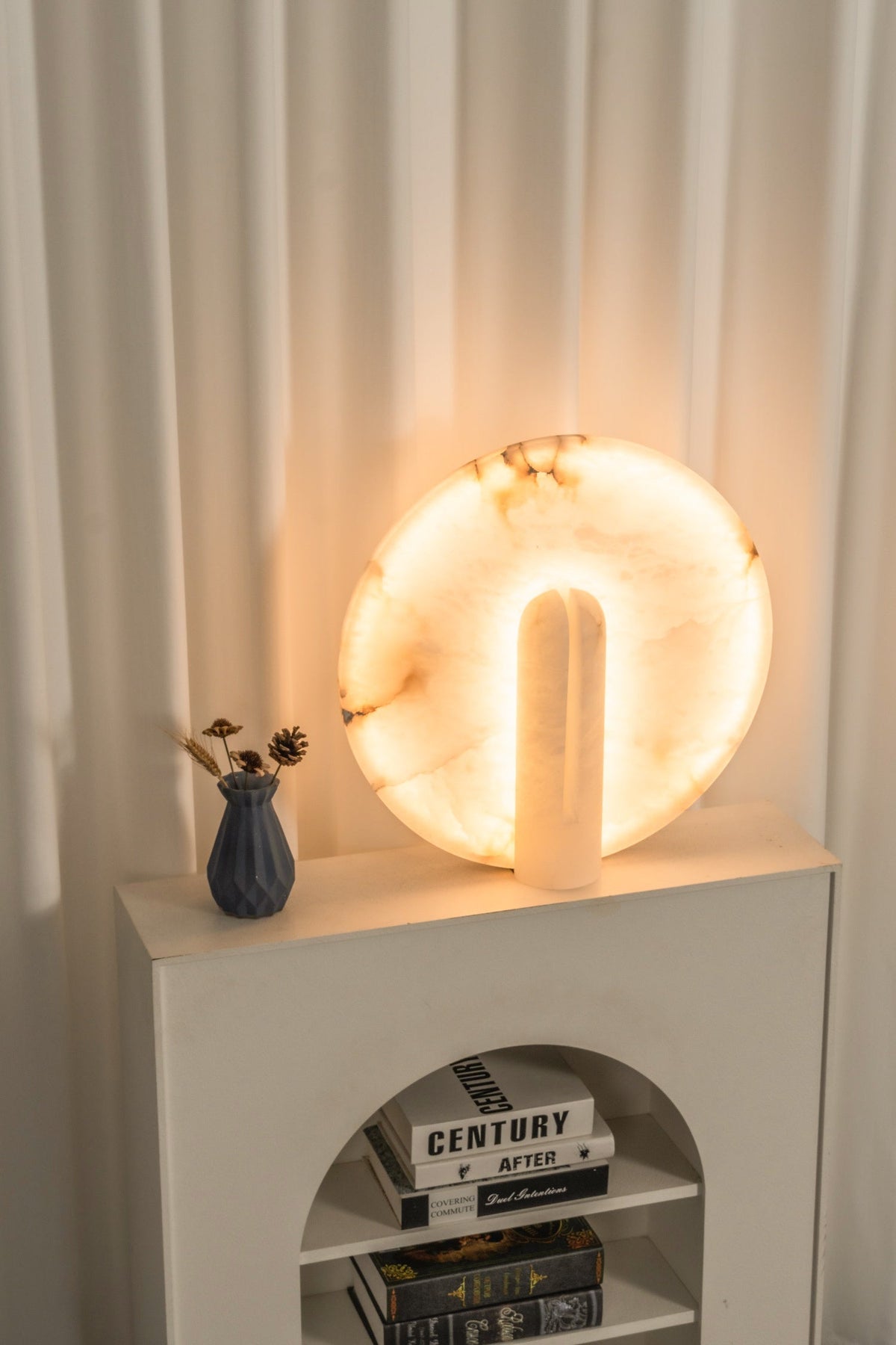 Yavren Tischleuchte aus Alabaster