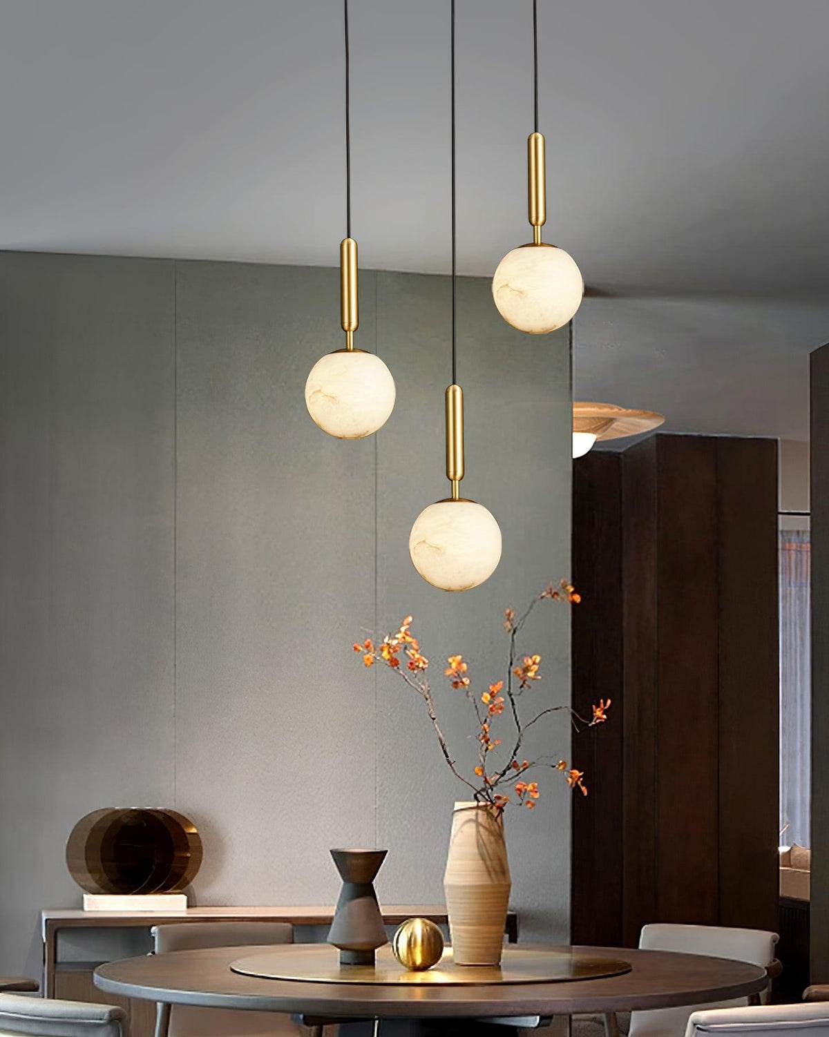 Tomino Alabaster Pendelleuchte