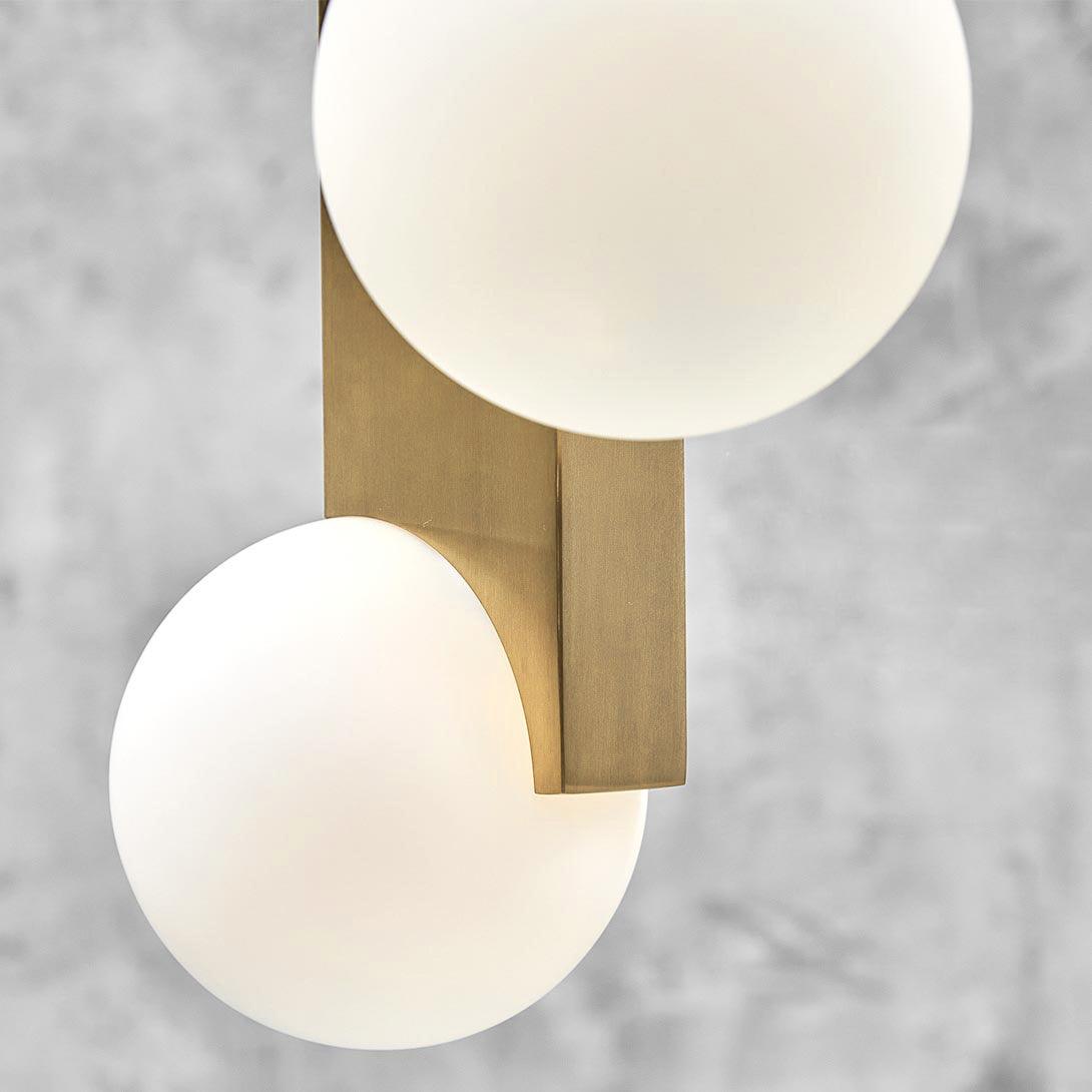 Eirelelia elegante Pendelleuchte aus Glas