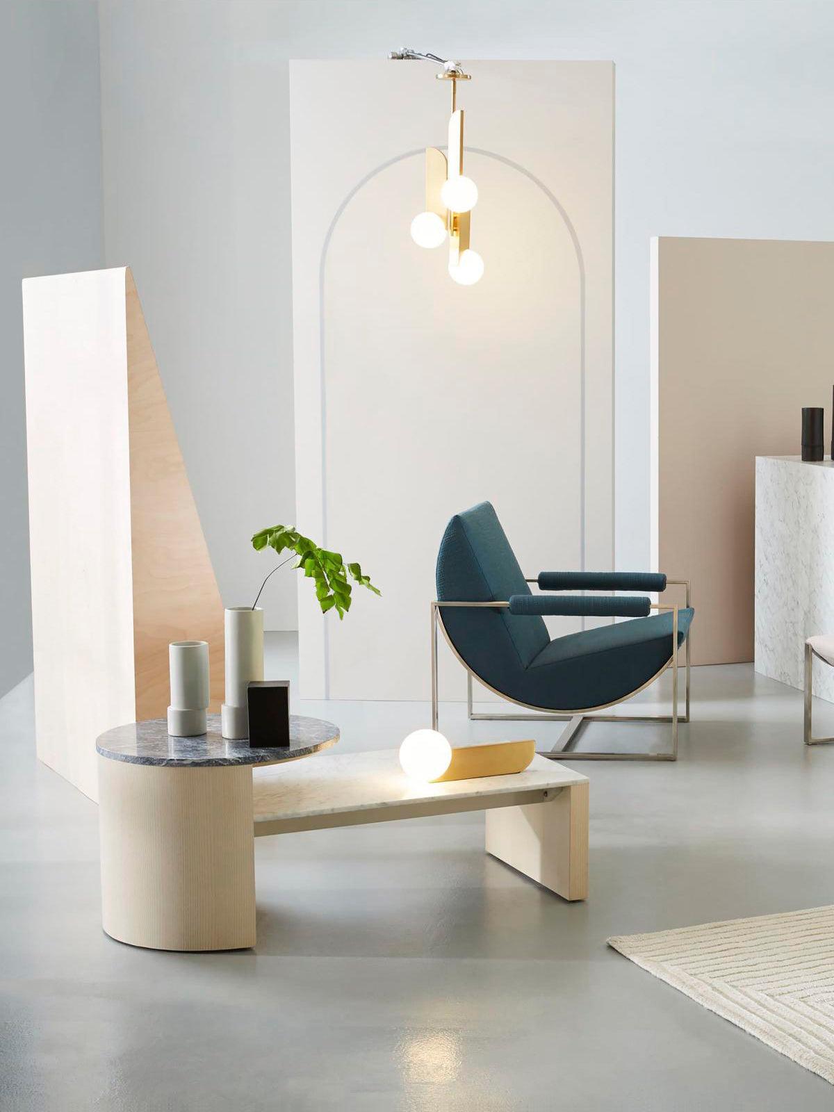 Eirelelia elegante Pendelleuchte aus Glas