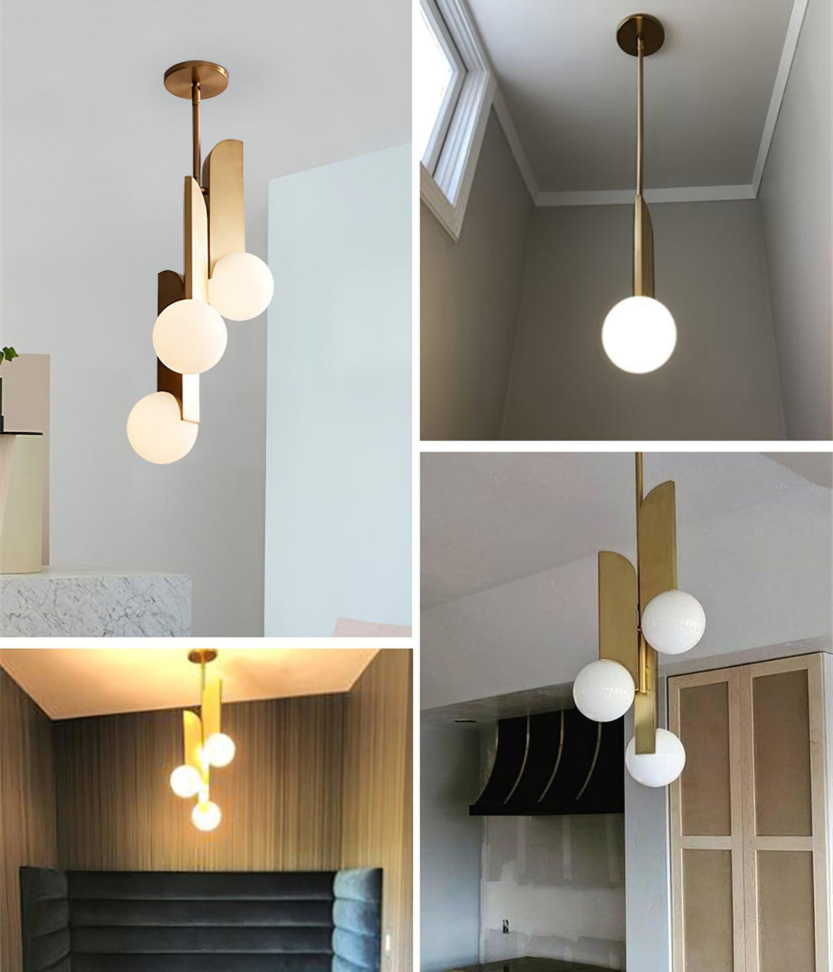Eirelelia elegante Pendelleuchte aus Glas