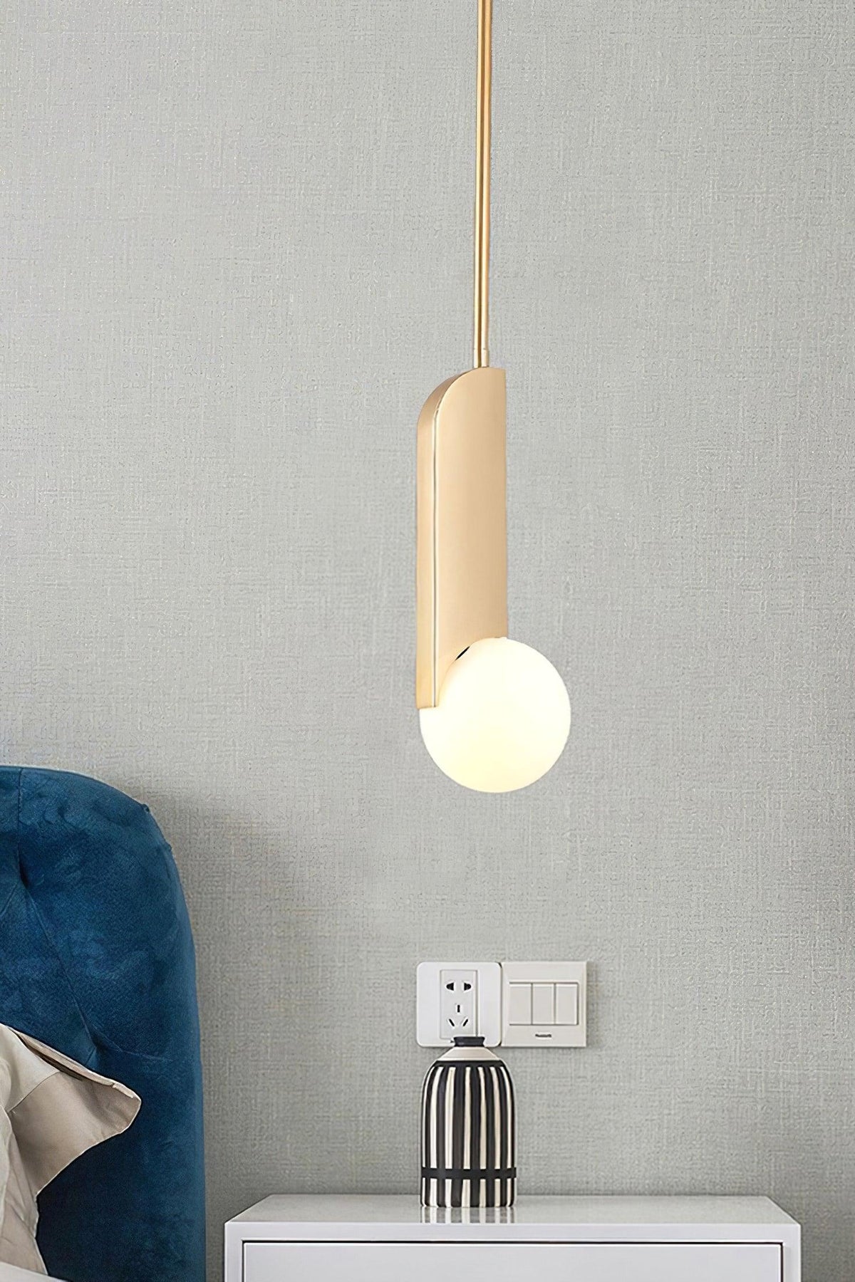 Eirelelia elegante Pendelleuchte aus Glas