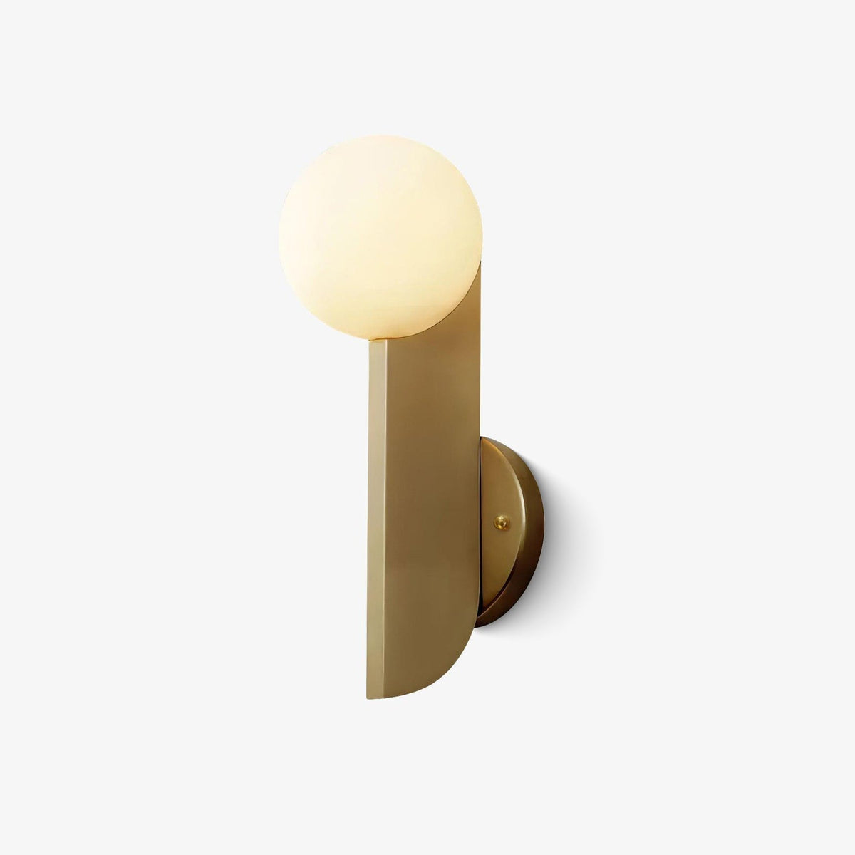 Liorarelle Wandleuchte aus Glas mit Kugellampen in skulpturaler Form