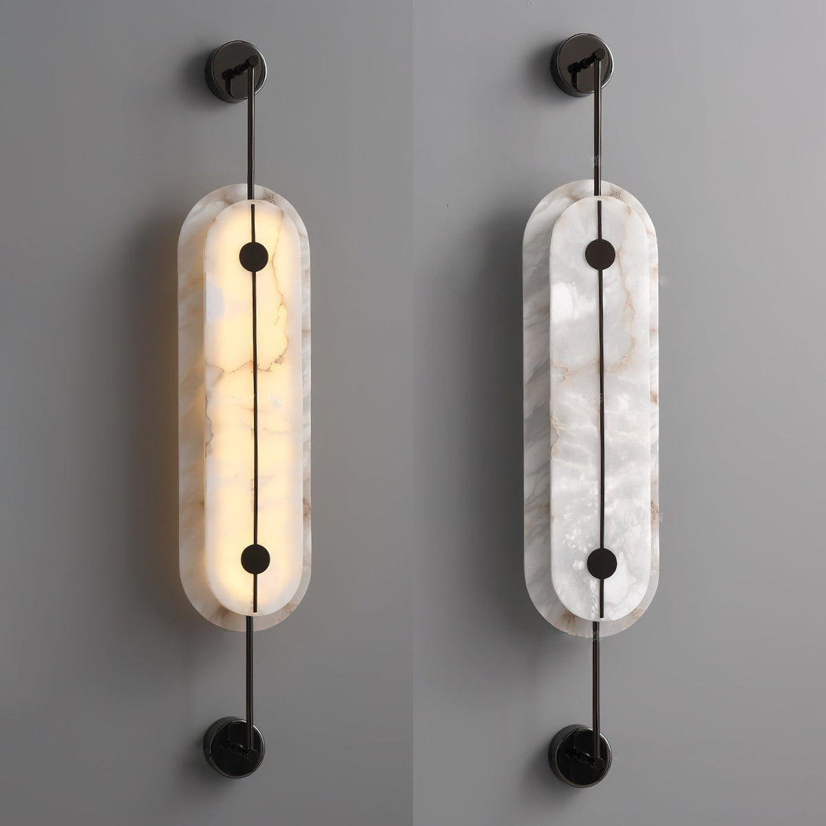 Brace Alabaster Wandleuchte