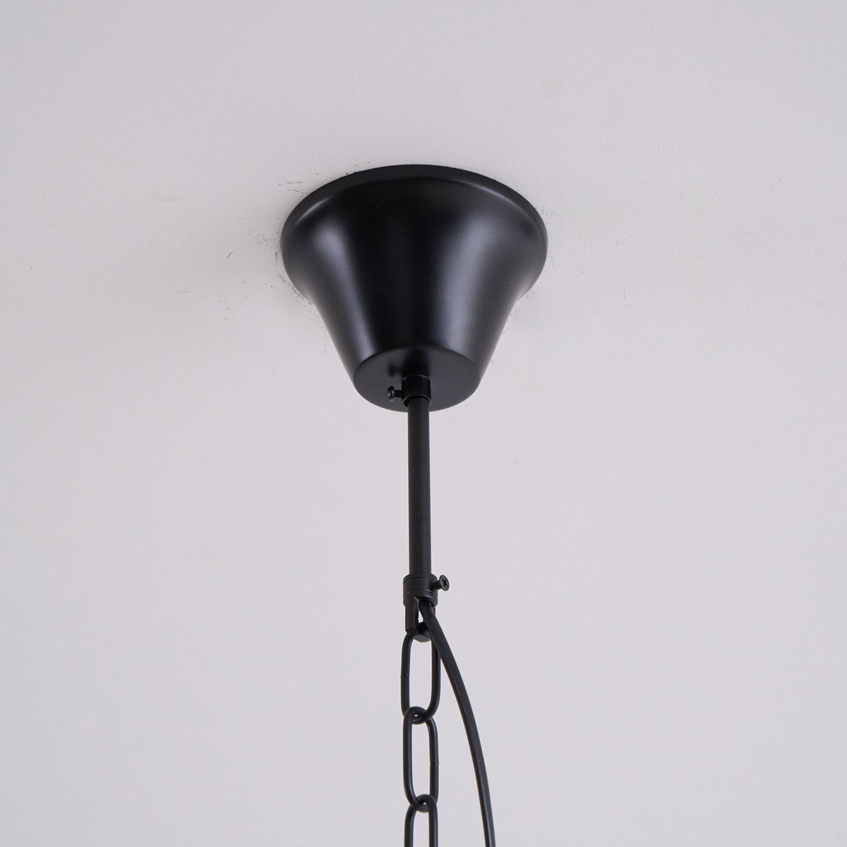 Svelte Vintage Industrial Glas Pendelleuchte