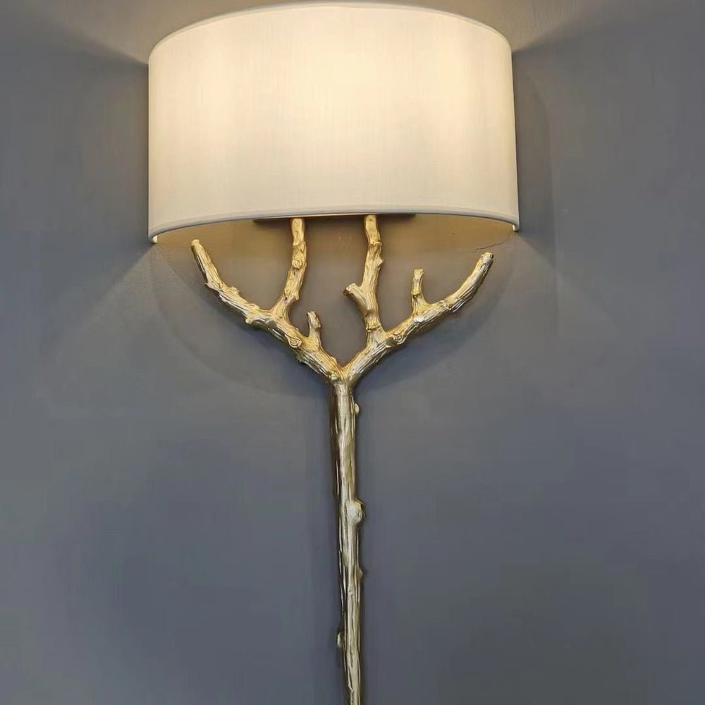 Ceryndir Antler Wandleuchte in Messing