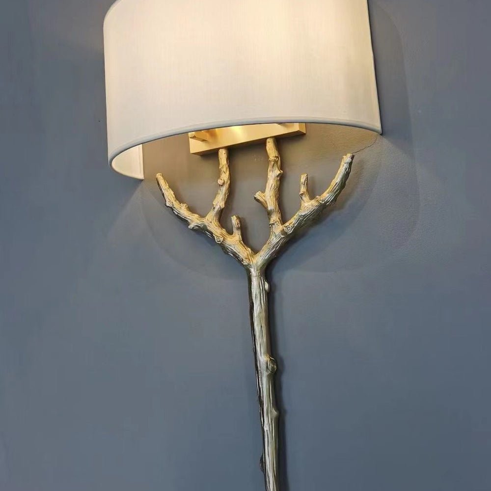 Ceryndir Antler Wandleuchte in Messing