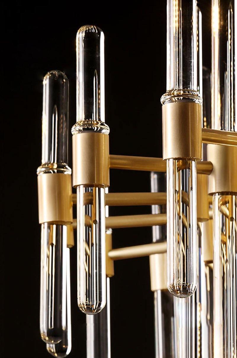 Jorine Kronleuchter Antik Messing Sternexplosion