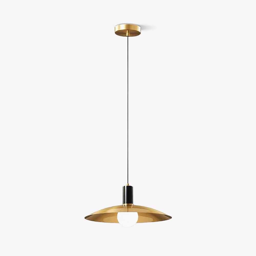 Thalora Messing & Glas Classic Pendelleuchte