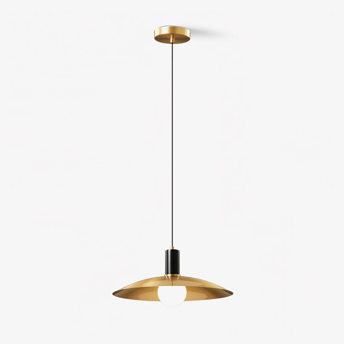 Thalora Messing & Glas Classic Pendelleuchte
