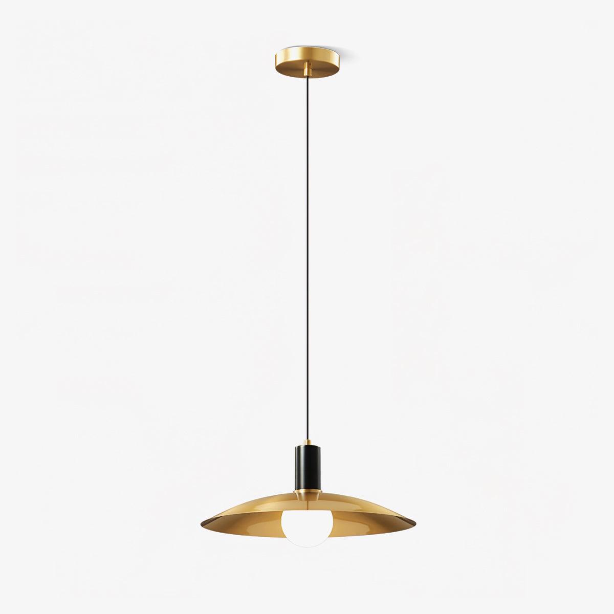Thalora Messing & Glas Classic Pendelleuchte